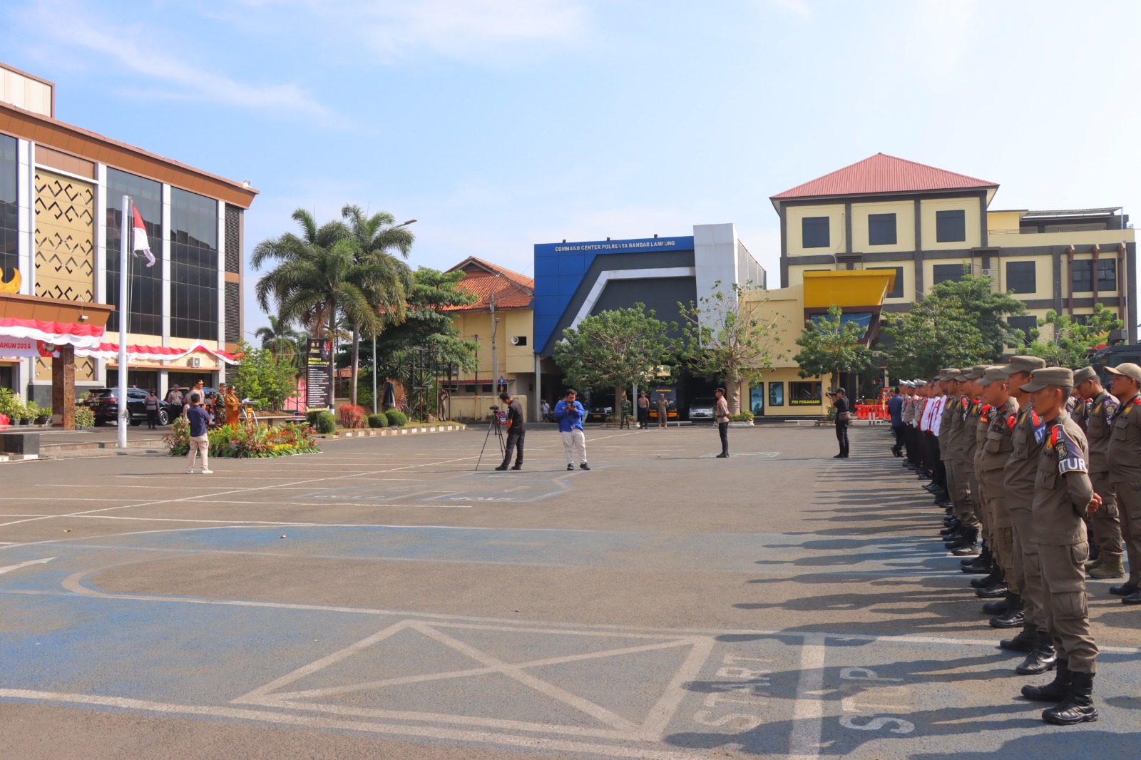 Operasi Mantap Praja Jamin Pilkada Bandarlampung Kondusif