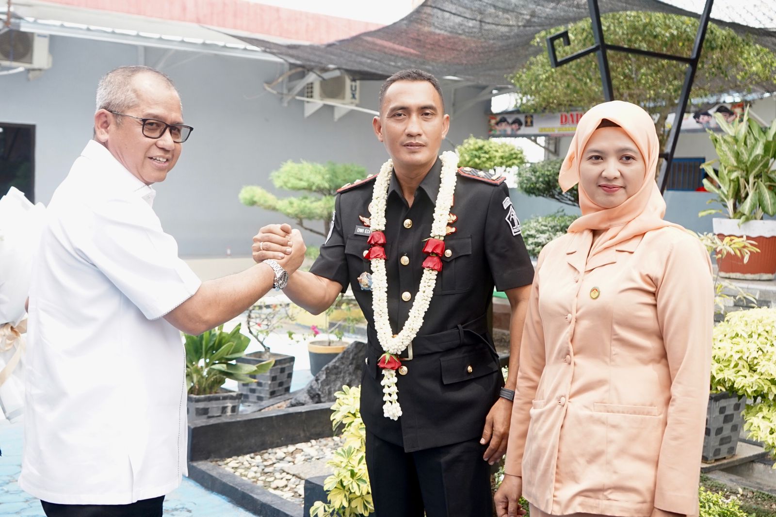 Pj Bupati Tulang Bawang Hadiri Pisah Sambut Kepala Rutan Menggala