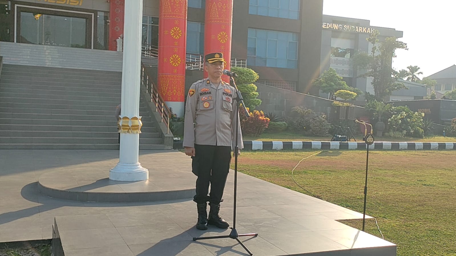 Polda Sumatera Selatan Gelar Gladi Bersih Upacara Peringatan Haornas Ke-41