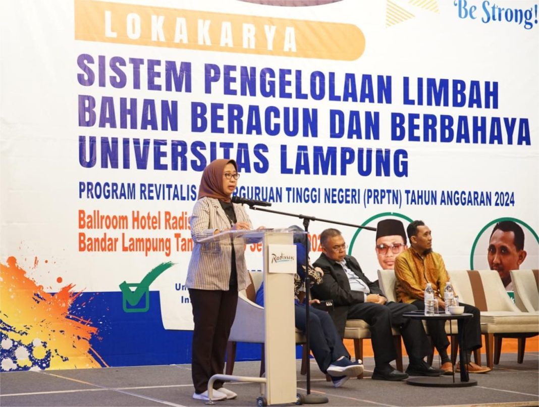 Unila Serius Tangani Limbah B3, Gelar Lokakarya untuk Lingkungan Lebih Baik