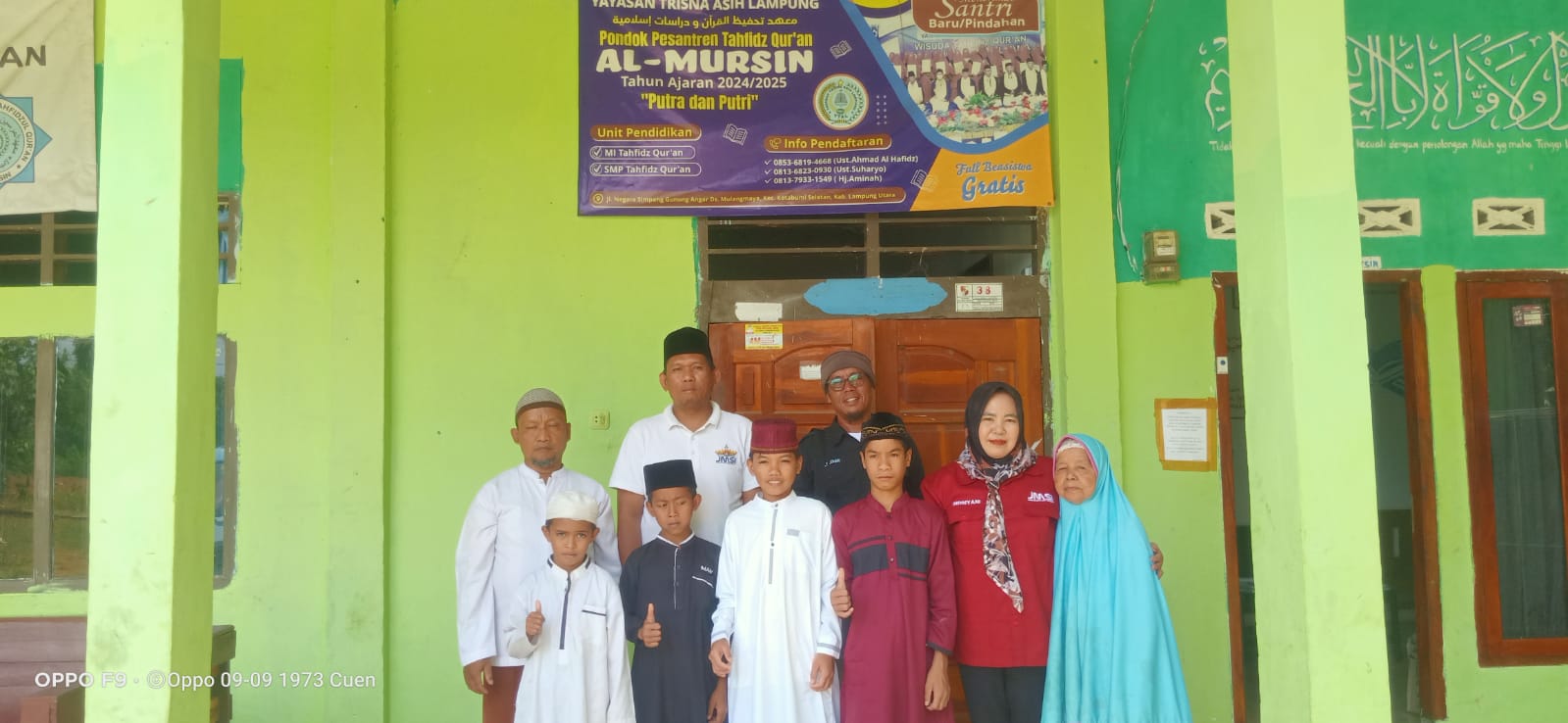 JMSI Lampung Utara Berbagi Kasih di Pondok Pesantren Al Mursin