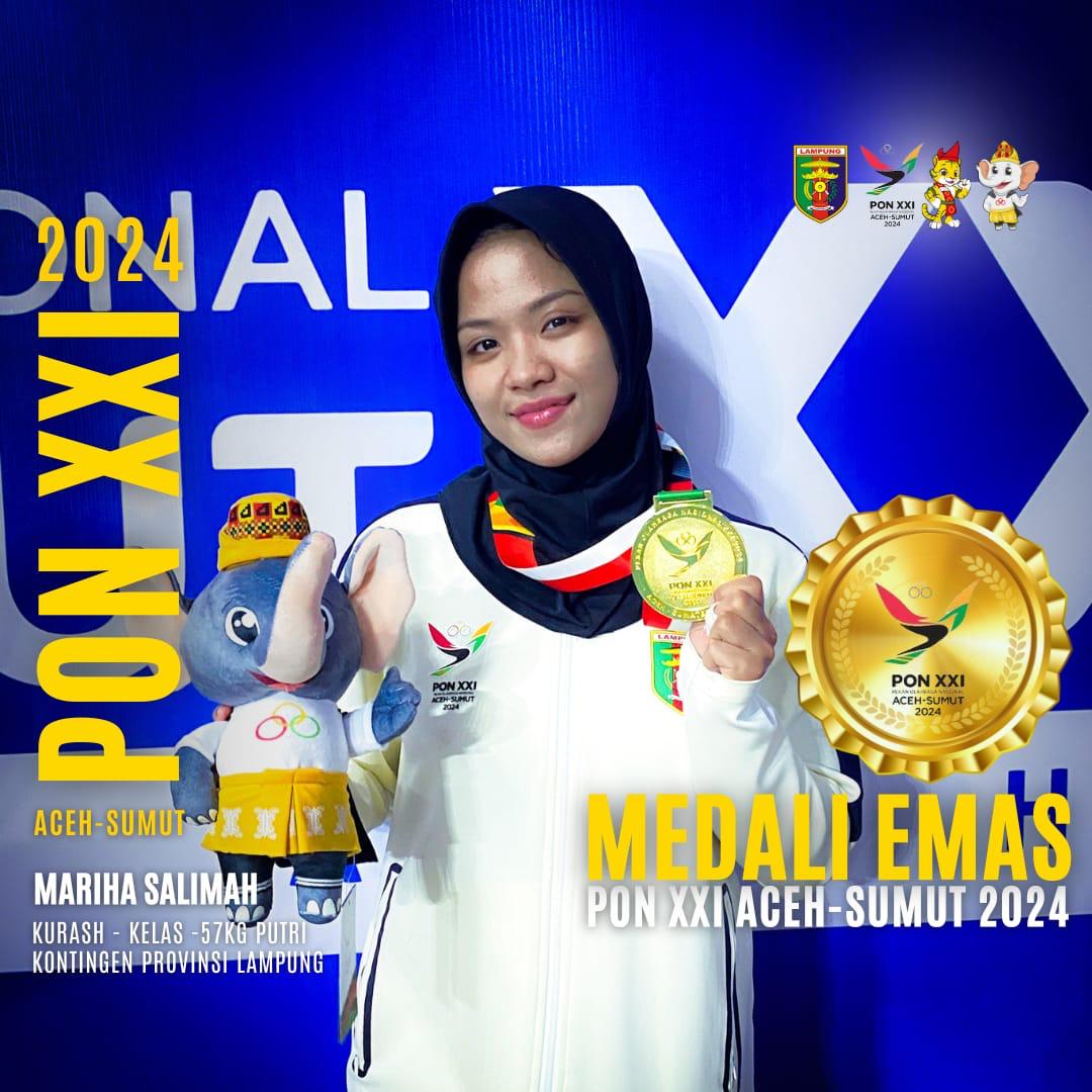 Mahasiswa Unila Raih Prestasi di PON XXI Aceh-Sumut 2024