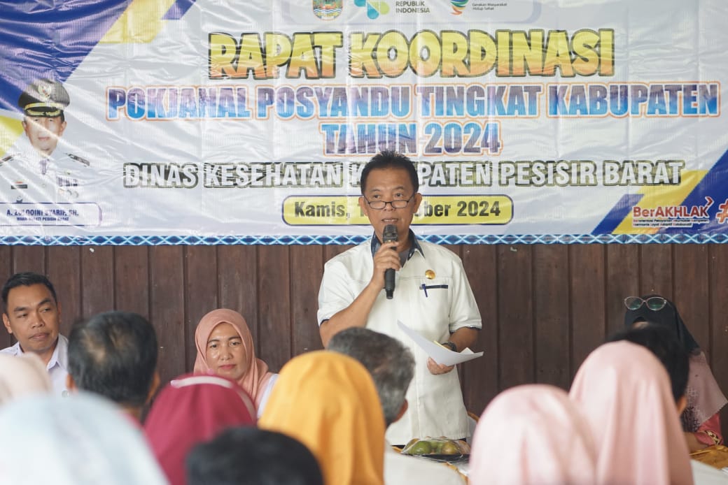 Pemkab Pesisir Barat Gelar Rapat Koordinasi untuk Tingkatkan Kualitas Posyandu