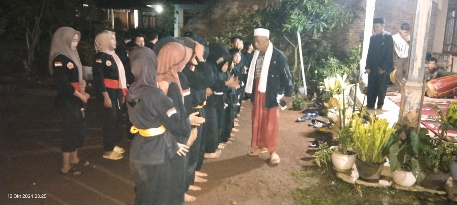 Perguruan Partisipan Siliwangi Sambut Kunjungan Tim Pemenangan Cawabup Pringsewu