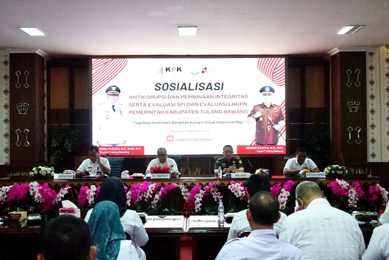 Pj Bupati Tulang Bawang Tekankan Pentingnya Pencegahan Korupsi