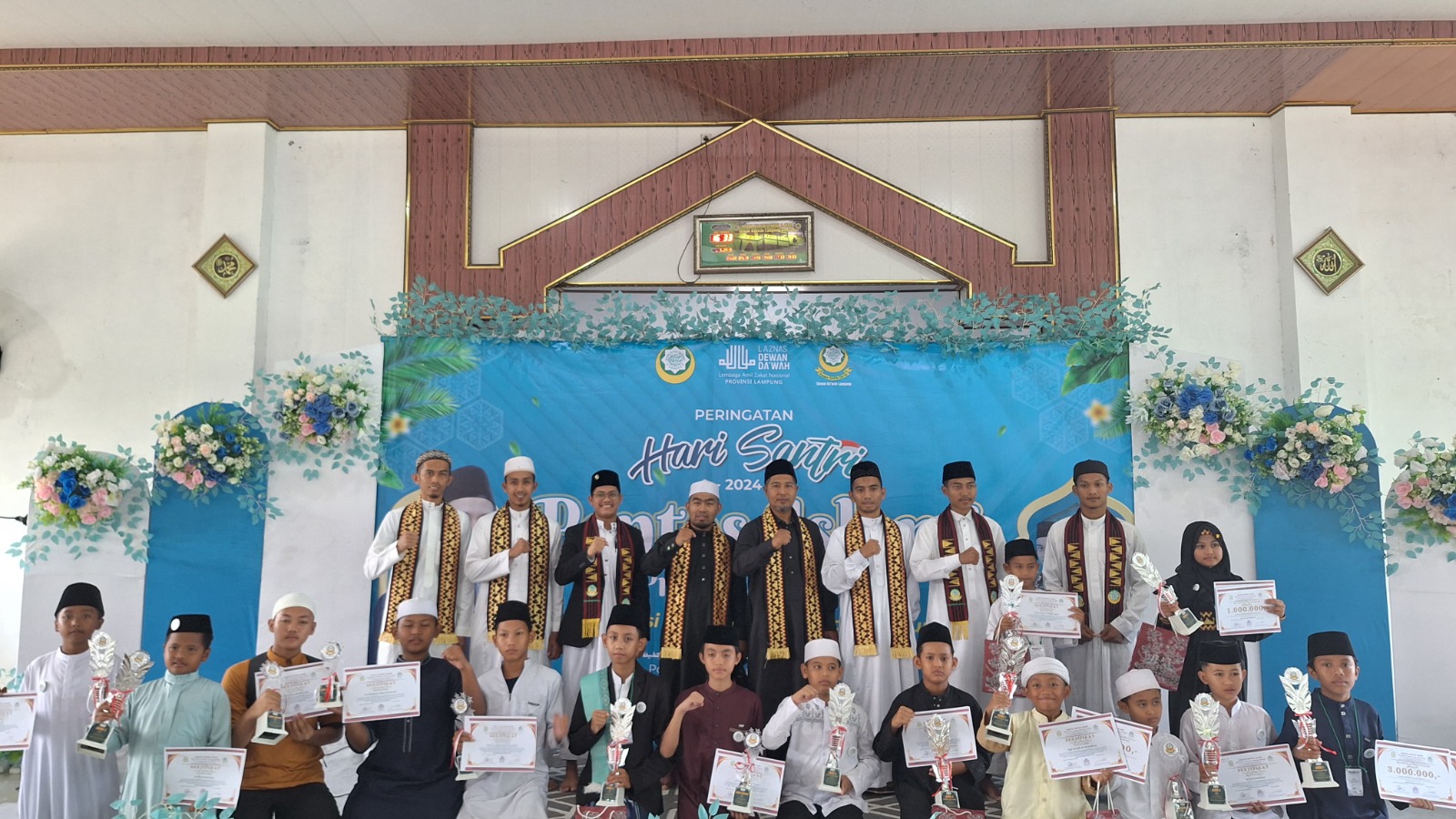 PPTQ Dewan Da'wah Sukses Gelar Pentas Islami Lampung pada Gebyar Hari Santri 2024