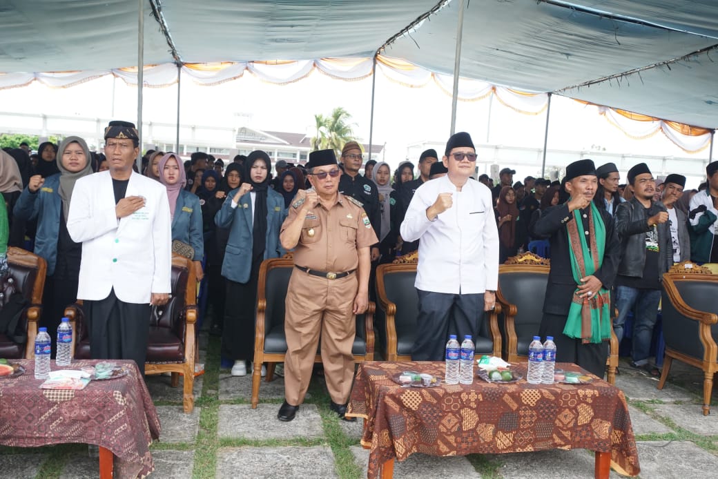 Wakil Bupati Pesisir Barat Hadiri Pengukuhan PAC Pagar Nusa