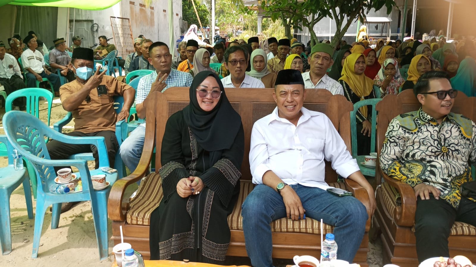 Hankam Hasan Hadiri Tasyakuran Ernawati, Wakil Ketua II DPRD Tulang Bawang