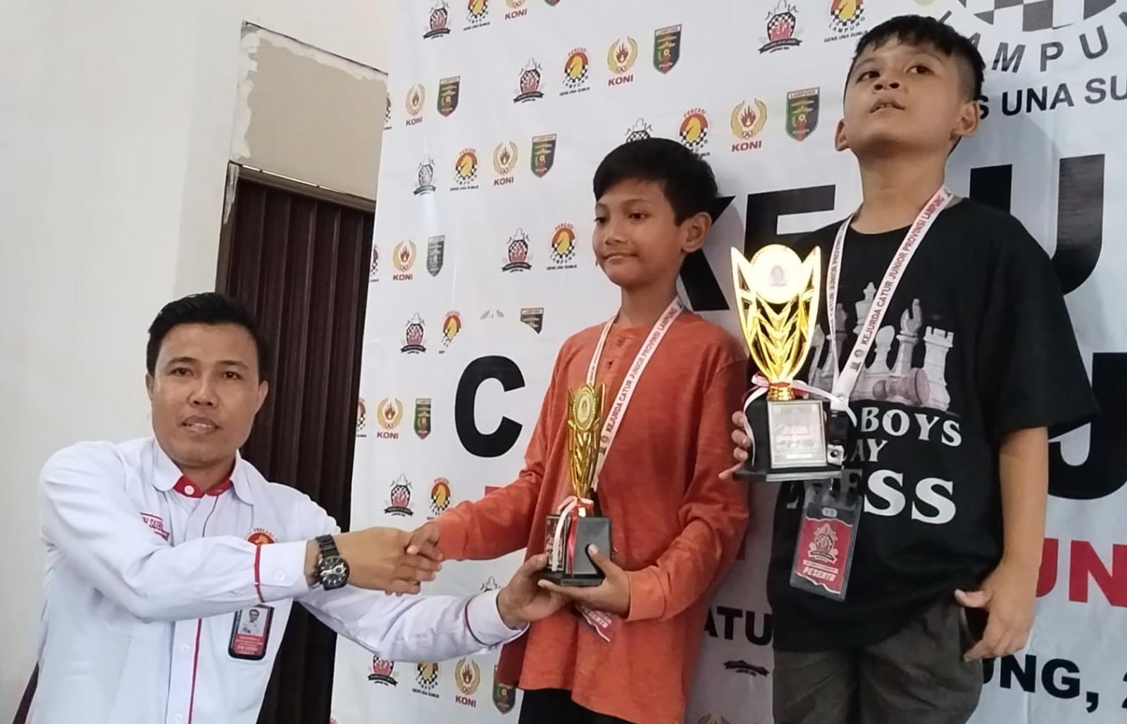 Dua Bocah Ajaib Kota Metro Siap Berkilau di Kejurnas Catur