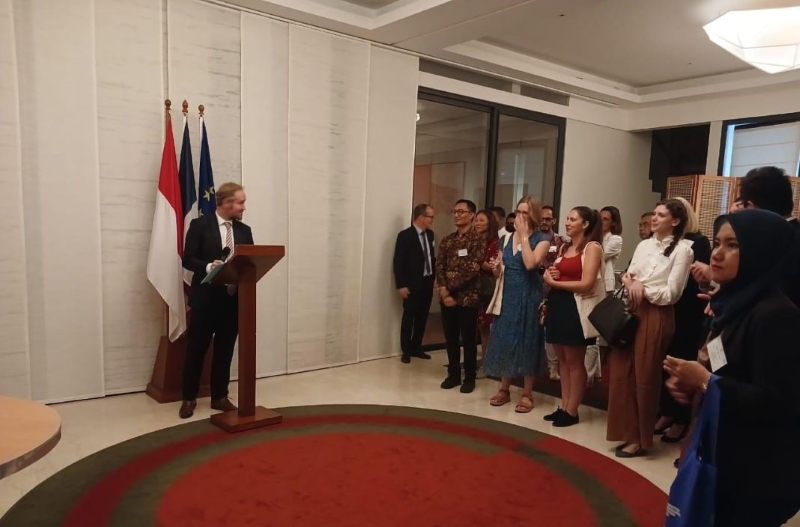 Rektor Unila Hadiri Pertemuan Institusional Perguruan Tinggi Prancis dan Indonesia 2024