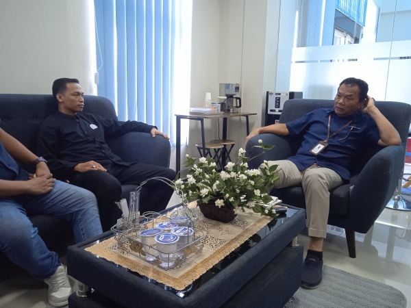 IWO Lampung Ajak BPS Kolaborasi Gelaran Diskusi Statistik