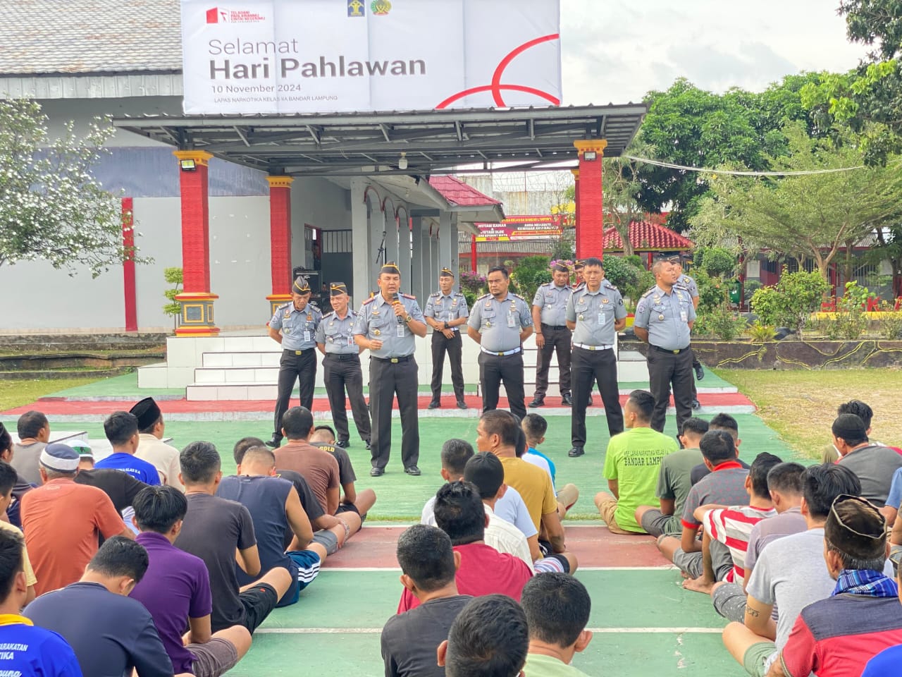 Lapas Narkotika Bandar Lampung Gelar Sosialisasi Perang Melawan Narkoba