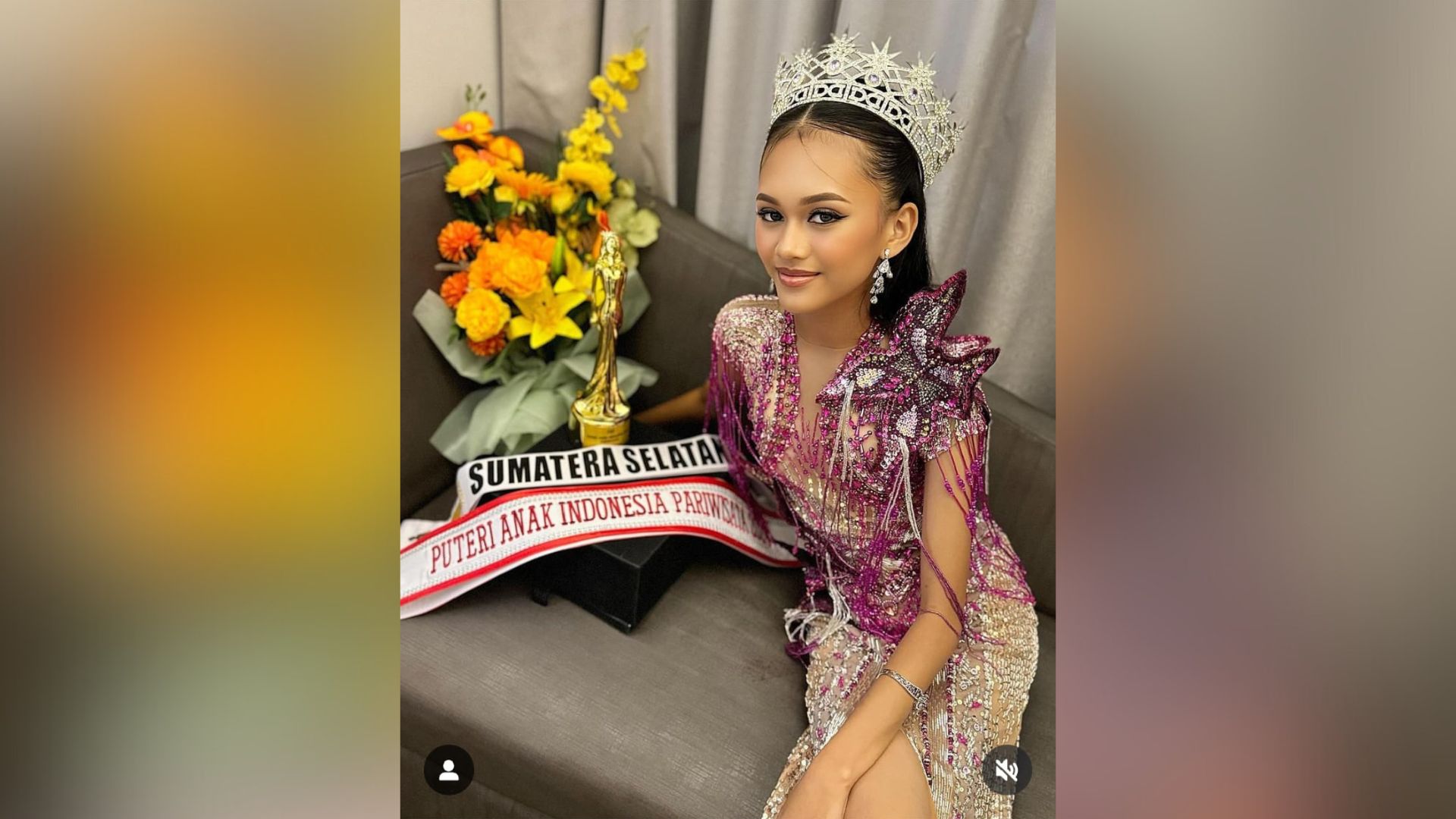 Key Giffary, Putri Cilik asal Sumsel Harumkan Nama Indonesia di Ajang Puteri Anak