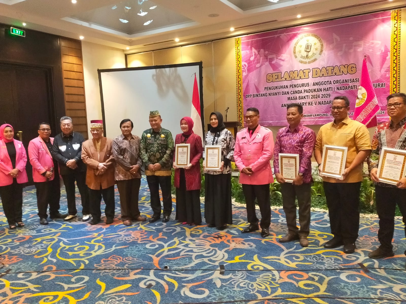 Nadapati Resmi Kukuhkan Pengurus Pusat, Siap Jadi Mitra Pemerintah dalam Bidang Seni dan Budaya