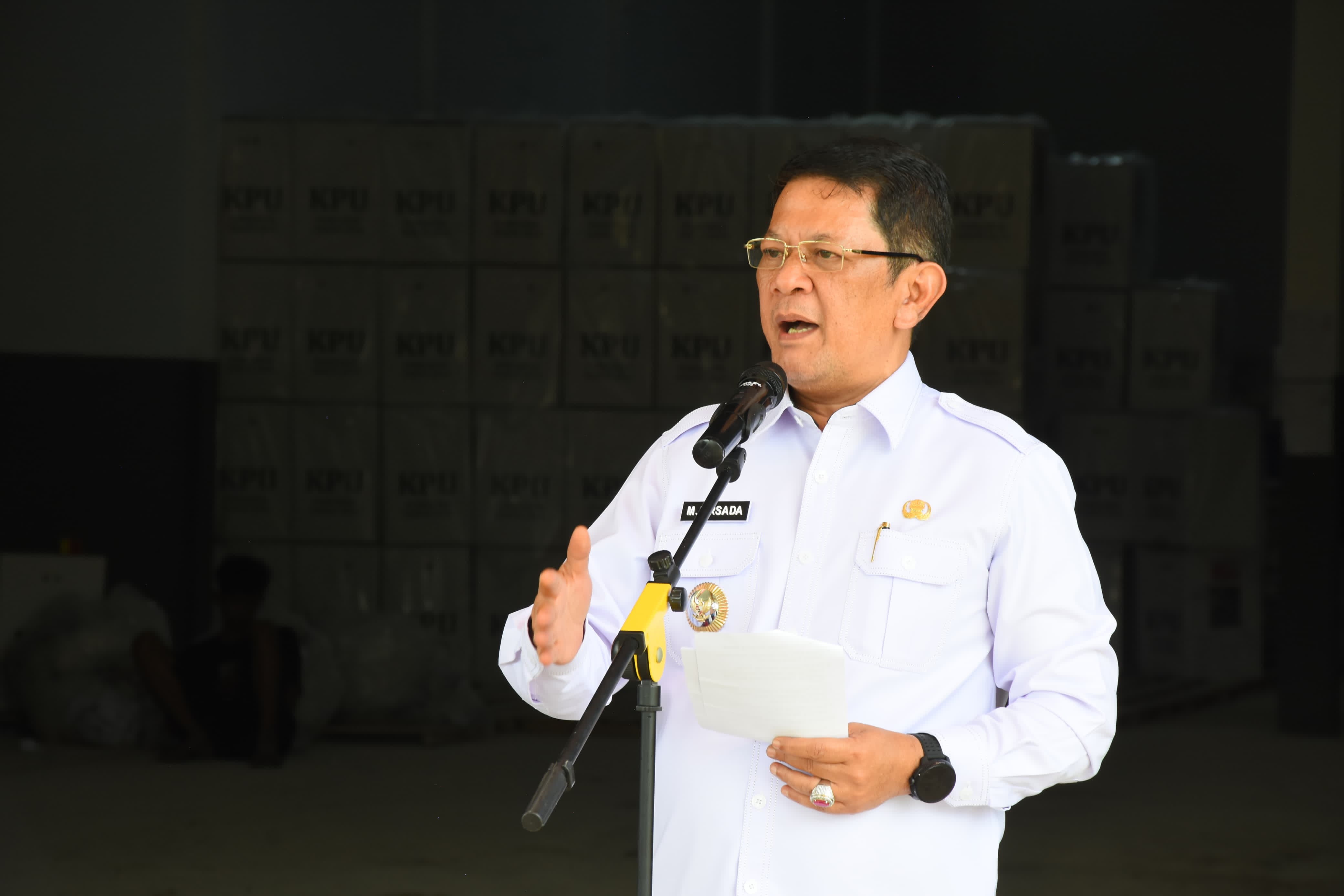 Tubaba Siap Gelar Pemilu, Distribusi Logistik Dimulai