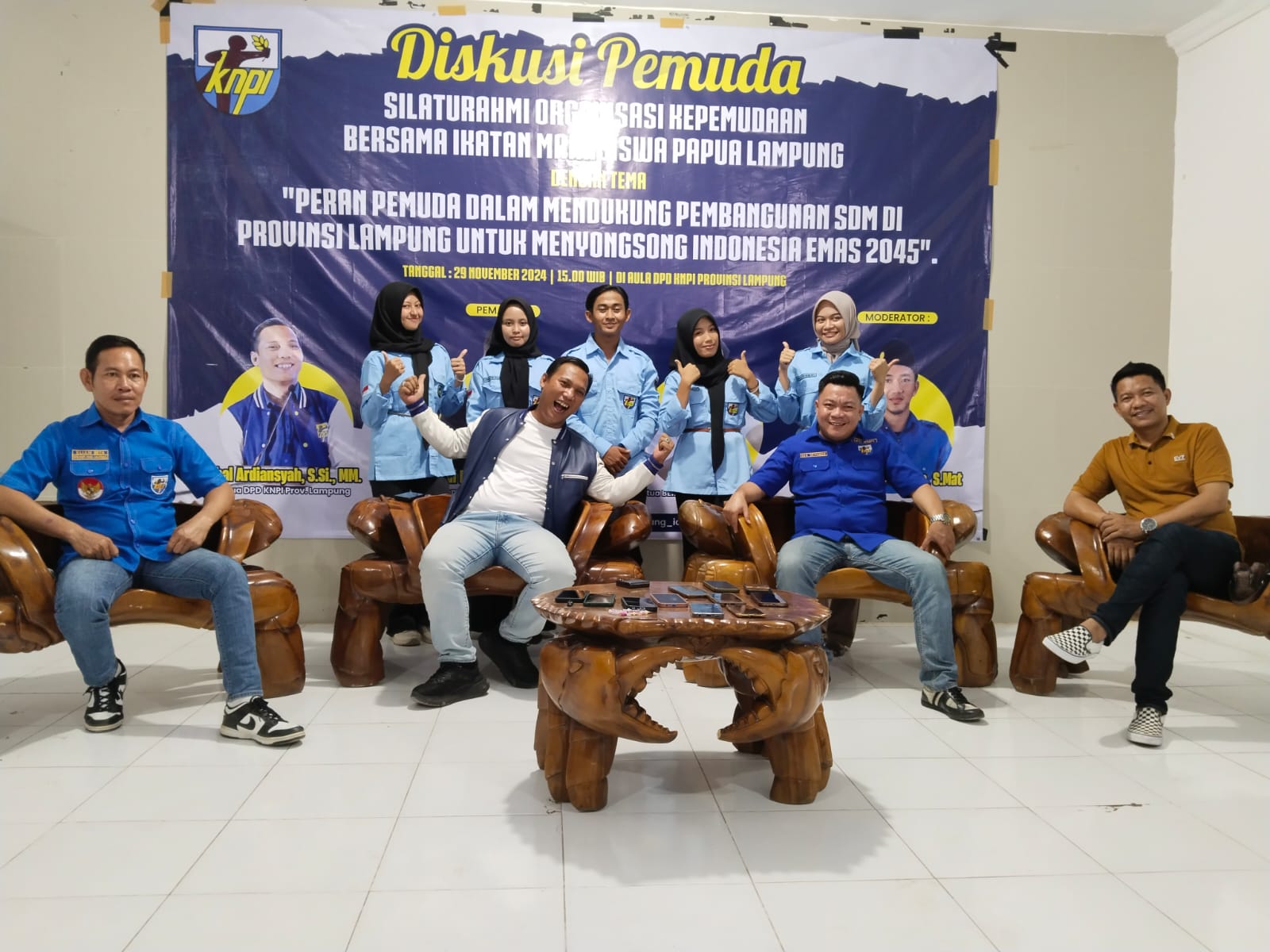 Mirza-Jihan Unggul di Pilkada Lampung 2024, KNPI Provinsi Lampung Sampaikan Selamat