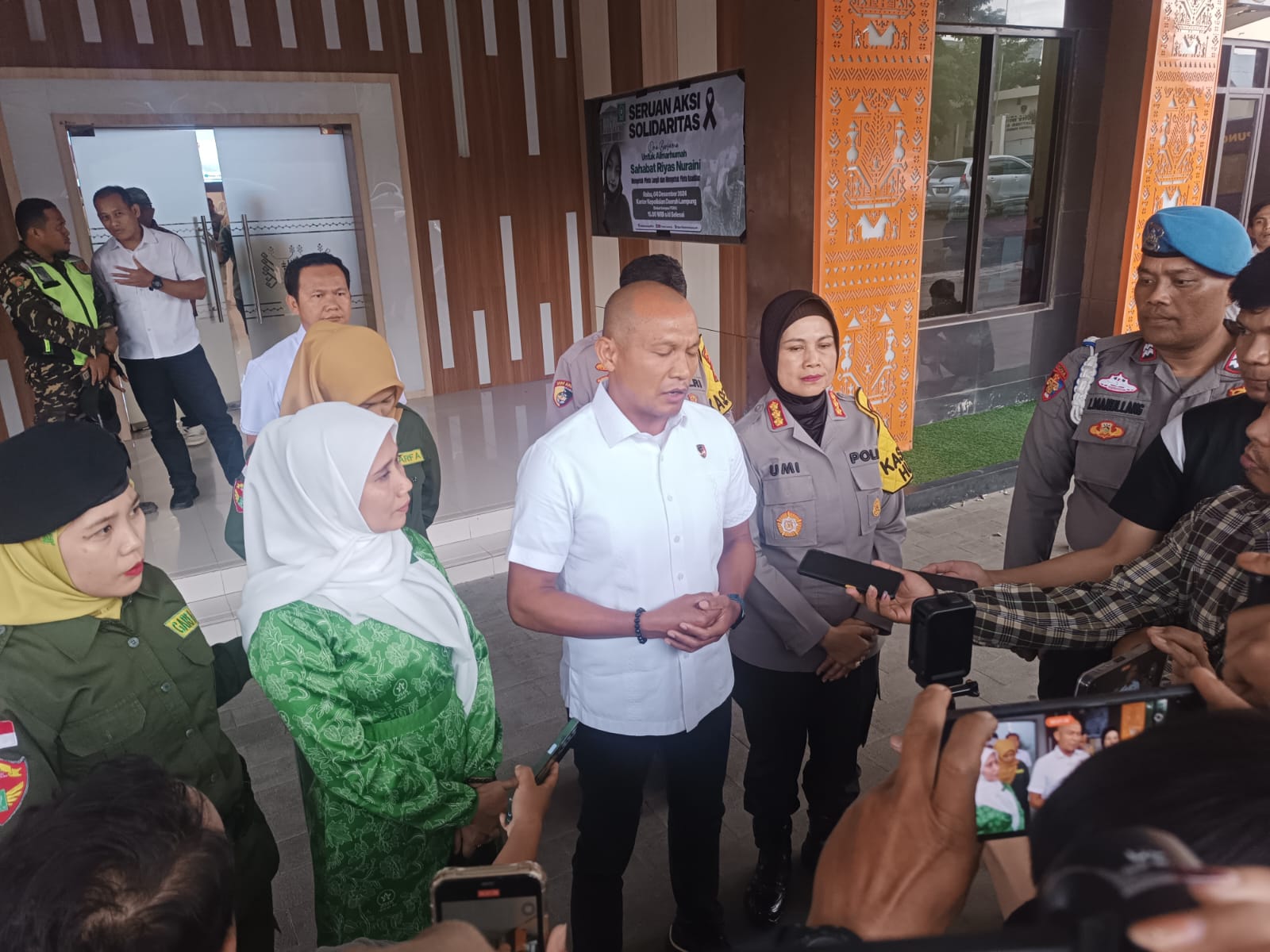 Fatayat NU Percayakan Penuh Penanganan Kasus Riyas Nuraini ke Polda Lampung