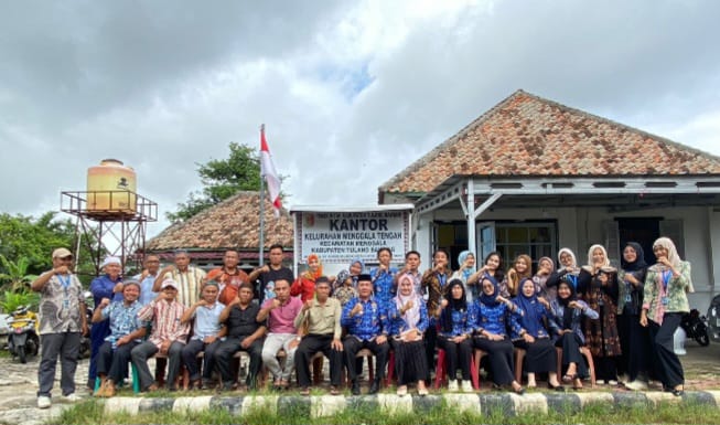 Mahasiswa KKN Unila Disambut Hangat Warga Menggala Tengah, Siap Berkarya