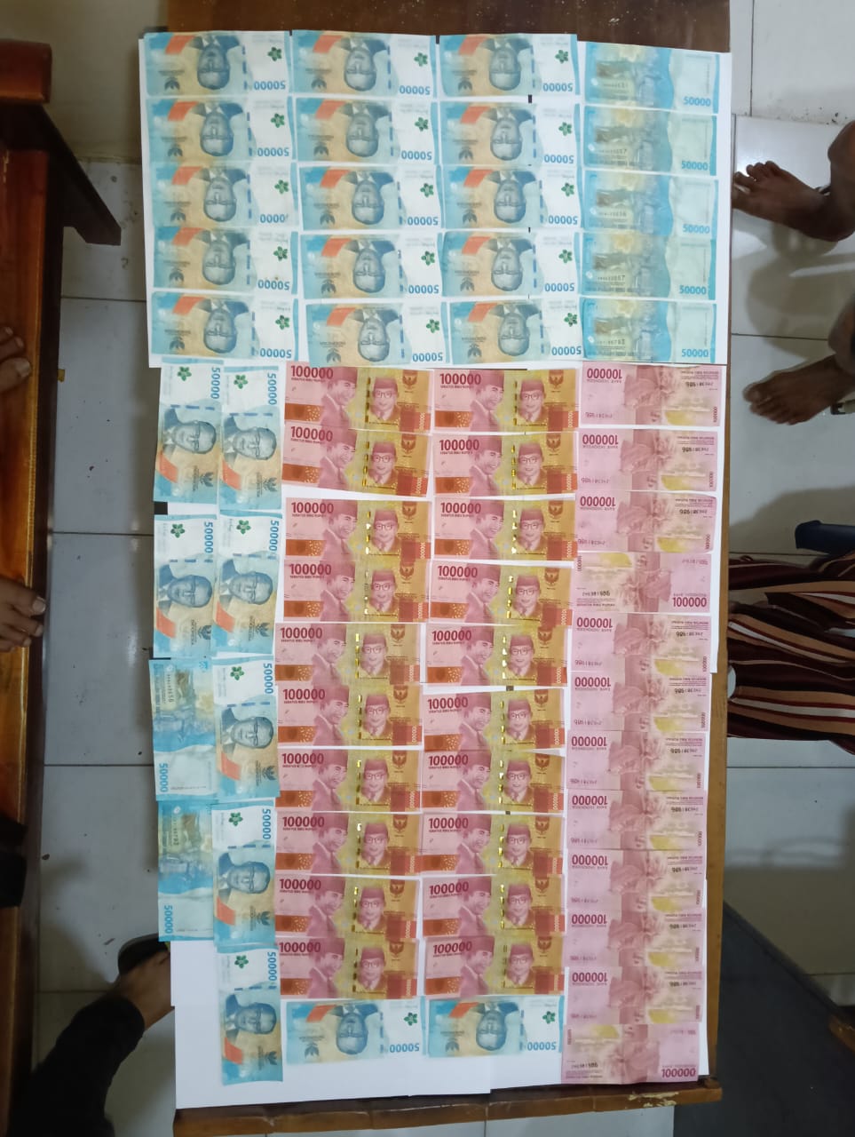 Ungkap Kasus Peredaran Uang Palsu di Lampung Selatan: Pelaku Pasutri Ditangkap