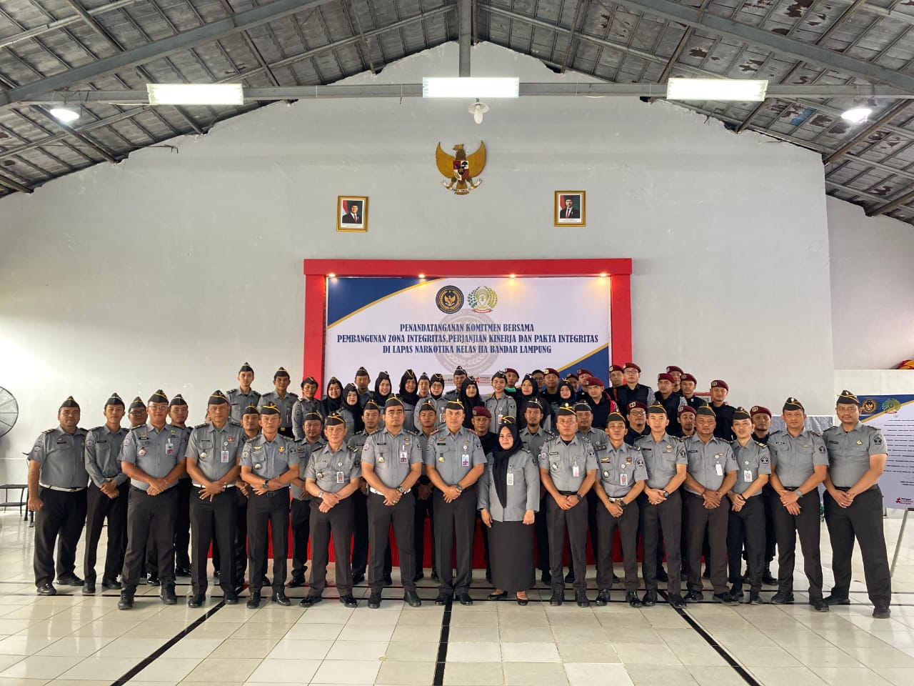 Lapas Narkotika Bandar Lampung Komitmen Bangun Zona Integritas