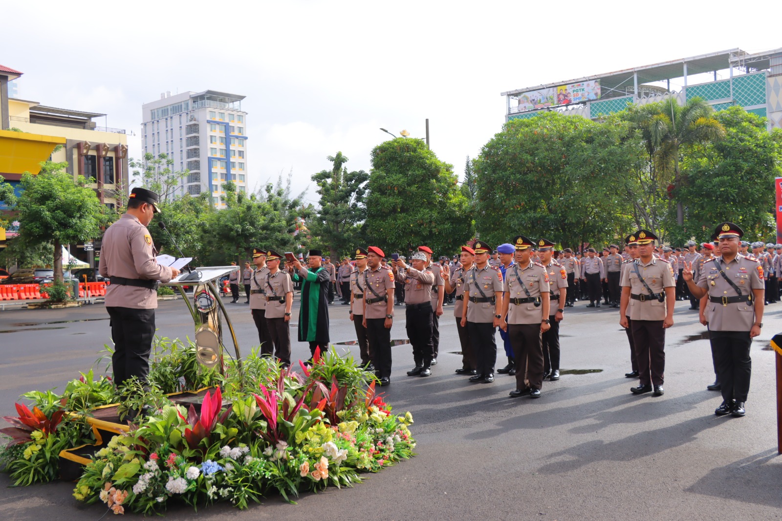 Rotasi Jabatan di Polresta Bandar Lampung, Jajaran Pimpinan Berganti