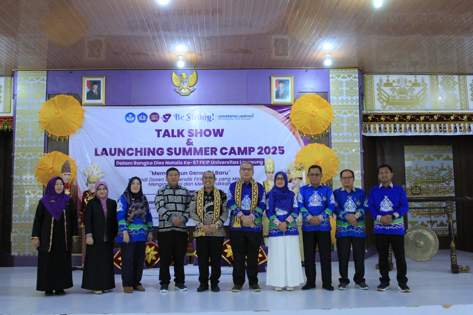 FKIP Unila Gelar Summer Camp 2025 Perdana, Ajak Peserta Internasional Kenali Budaya Lampung