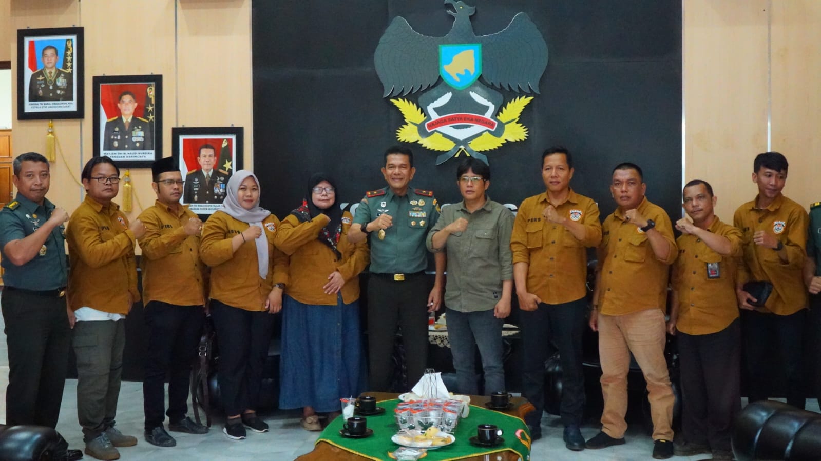 Korem 043/Gatam Ajak Organisasi Taring Kawal Swasembada Pangan