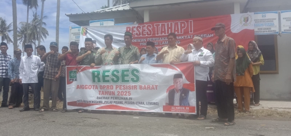 Reses di Pesisir Barat, Seh Ajman Tampung Aspirasi Masyarakat