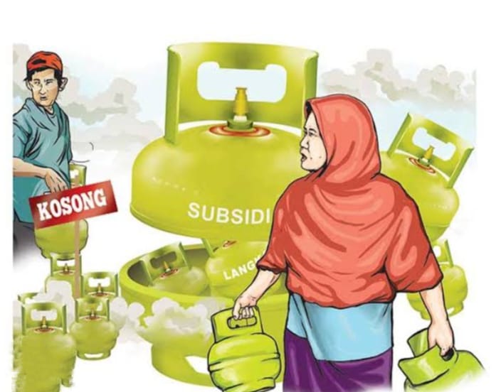 Warga Pesisir Barat Menjerit, Harga Gas Elpiji 3 Kg Melonjak dan Langka Jelang Lebaran