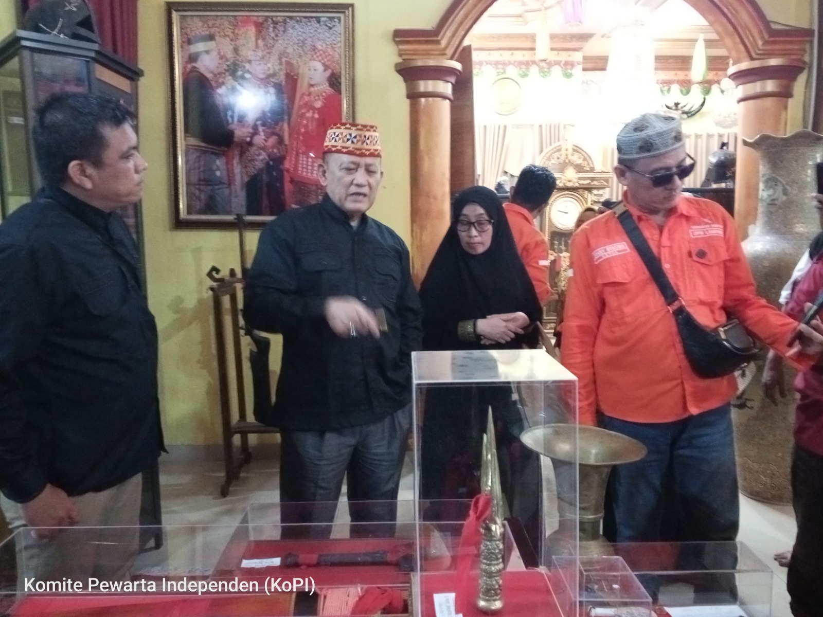 Dang Ike Edwin Ajak KoPI Bahas Budaya dan Sejarah Lampung di Lamban Gedung Kuning