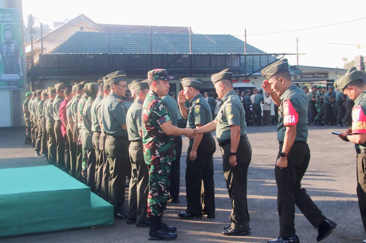 Halal Bihalal Kodim 0410/KBL Eratkan Silaturahmi