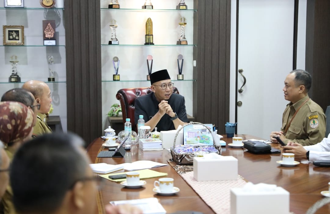 Gubernur Mirza Ajak BBTNBBS-TNWK Pulihkan Ekosistem Lampung Demi Hindari Konflik Satwa