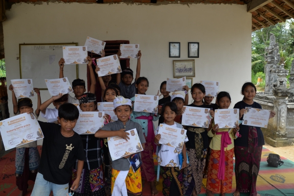Gandeng Milenial, IMM Pacu Semangat Belajar Anak Gunung Terang Lampung Timur