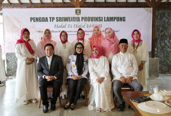 Wagub Jihan Apresiasi TP Sriwijaya Lampung