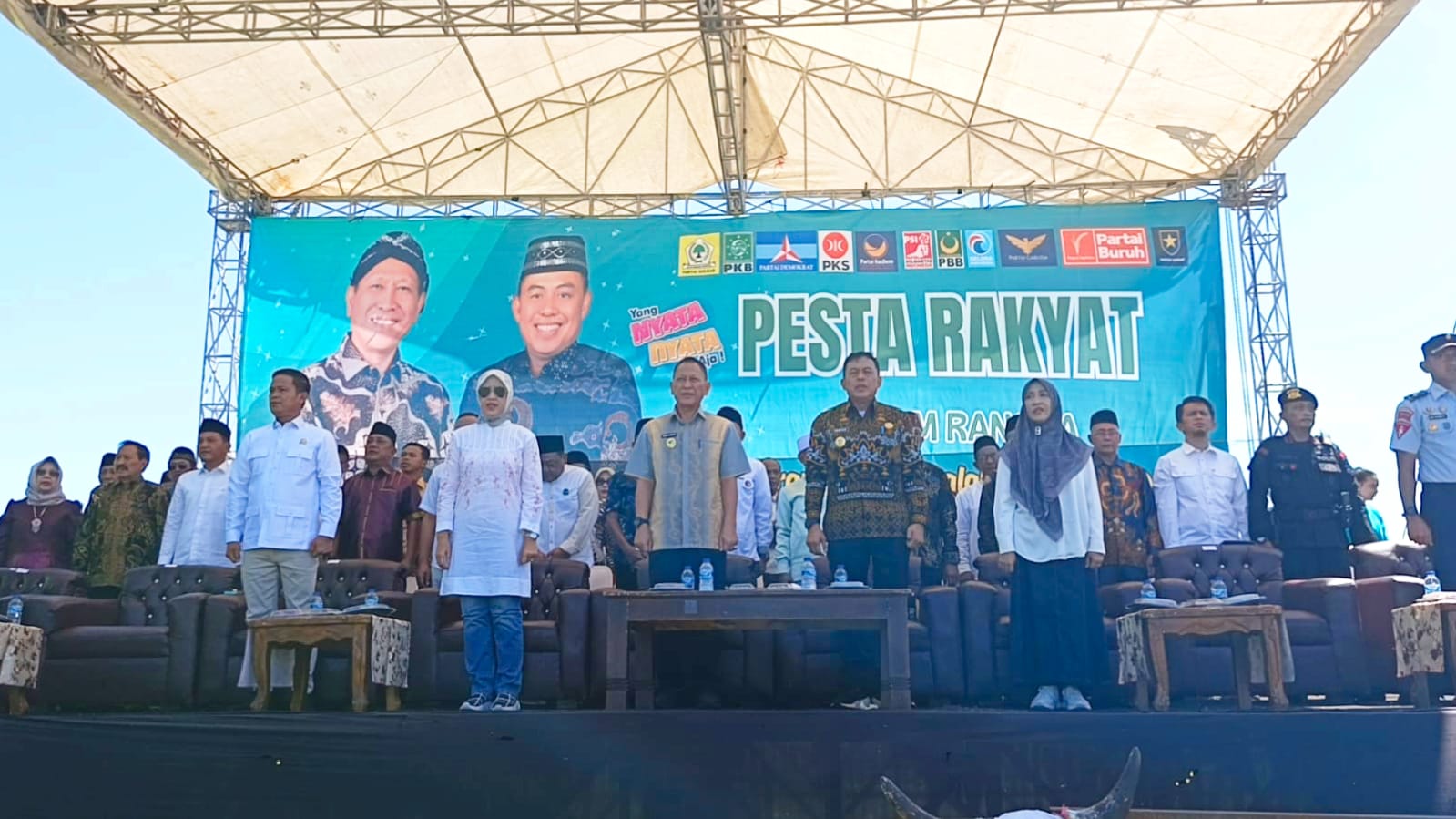 Bupati Qudrotul Ajak Relawan Syukuri Kemenangan Pilkada dengan Halal Bihalal