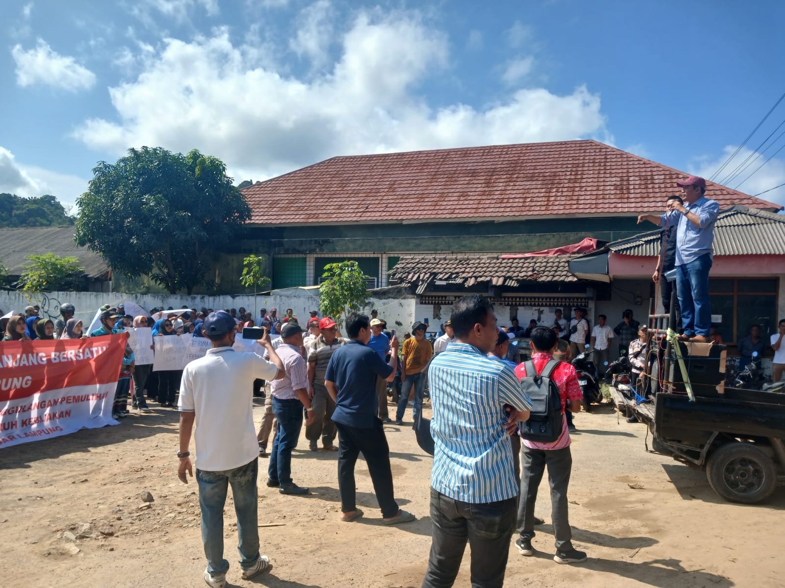 Aliansi Warga Panjang Lawan Oknum Provokator Bencana di Kota Bandar Lampung