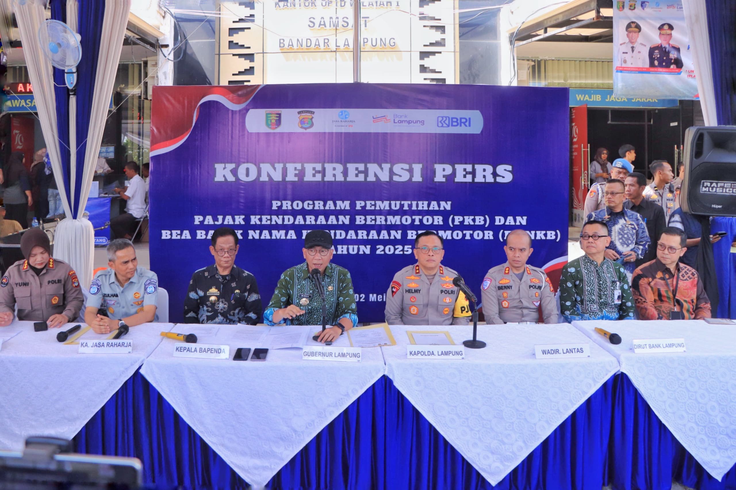 Jangan Lewatkan, Pemutihan Pajak Kendaraan Resmi Dibuka di Lampung