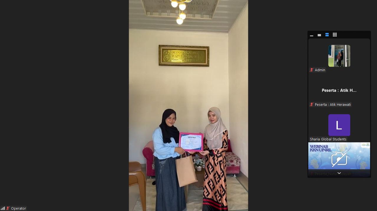 Bekal Sukses KKN 2025: Webinar SGS UIN RIL Beri Tips dan Tricks Jitu 40 Hari Tanpa Drama