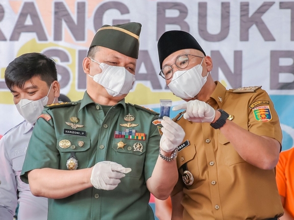 Lampung Perang Narkoba, Gubernur Mirza: Wujud Asta Cita Prabowo