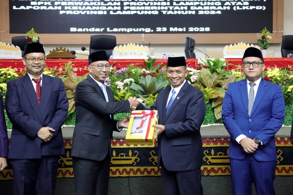 Lampung Kunci WTP ke-11 Kali Beruntun, Bukti Kelola Keuangan Terbaik