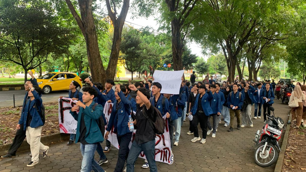 Aliansi FEB Menggugat, Dekanat Unila Abaikan Kekerasan Ormawa