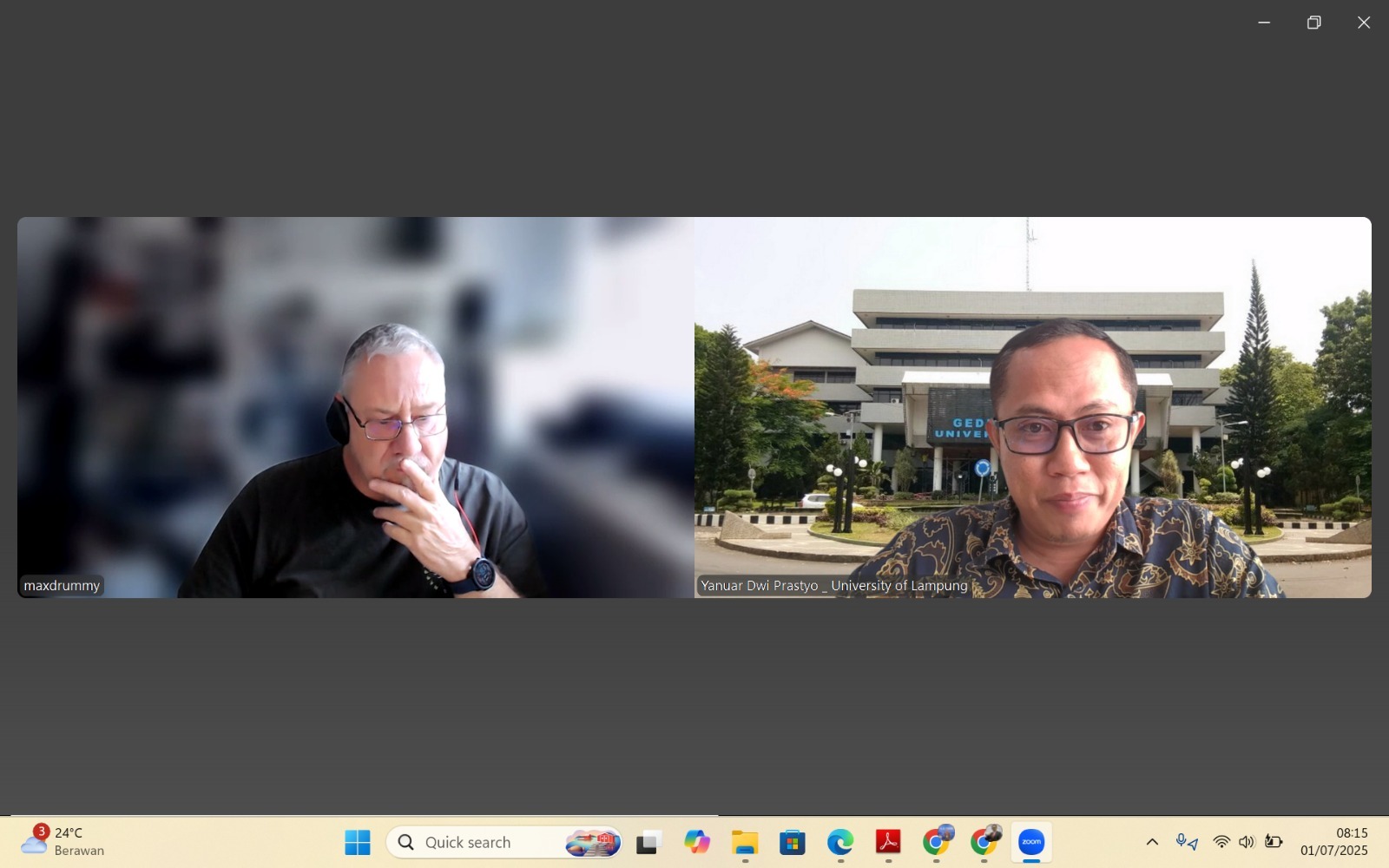 Unila Gandeng NPDL Australia, Ukur Kompetensi Global Guru Indonesia