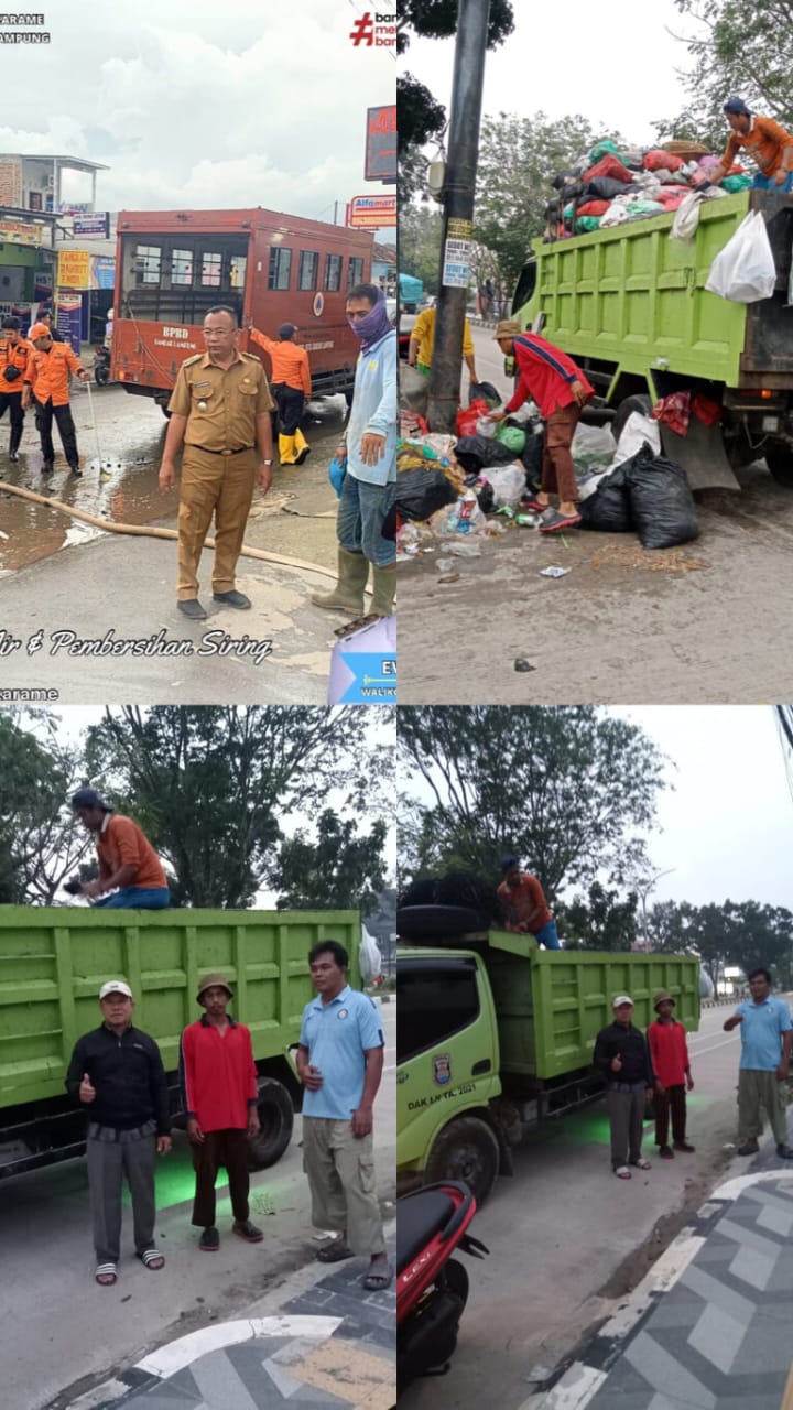 Kecamatan Sukarame Bentuk Satgas Kebersihan, Respons Cepat Atasi Sampah