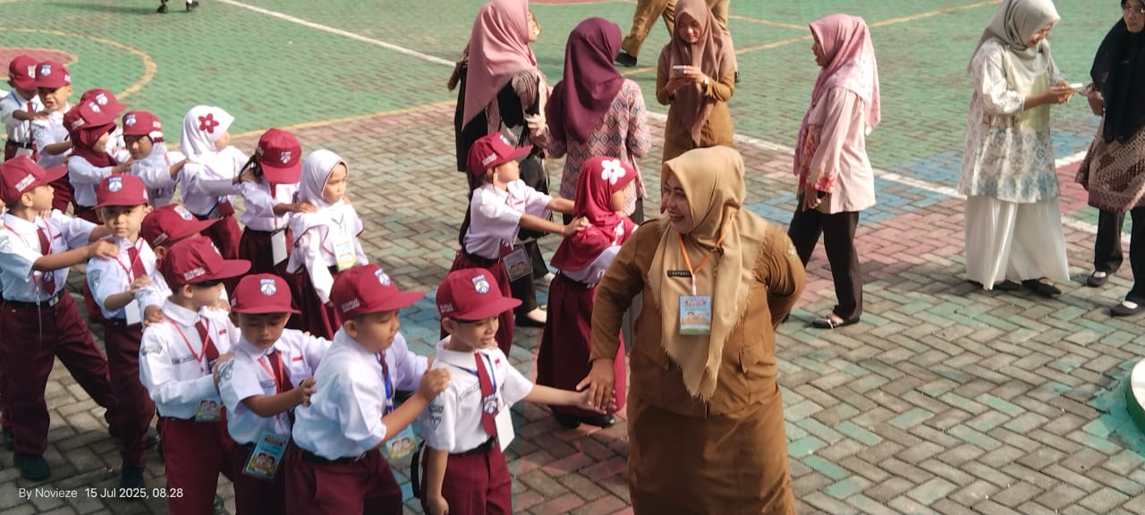 MPLS SDN 2 Rawa Laut Disambut Riang Gembira, 112 Siswa Baru Ikuti Pengenalan Lingkungan Sekolah