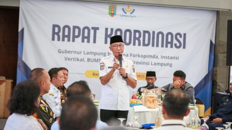 Kemiskinan dan IPM Rendah Jadi Sorotan, Gubernur Lampung Ajak Hilangkan Sekat