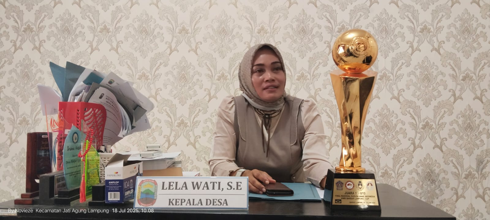 Mandiri FC Banjar Agung Raih Juara Nasional Sepak Bola U-10 KWRI Cup 2025