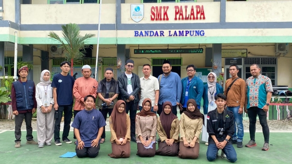 Forum Pemuda Lampung Maju Ajak Mahasiswa KKN UIN dan Unila Edukasi Pelajar SMK Palapa: STOP Kenakalan Remaja dan LGBT!