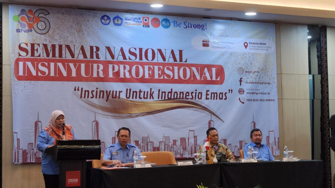 SNIP VI 2024 Bertajuk “Insinyur untuk Indonesia Emas” Sukses Digelar Unila