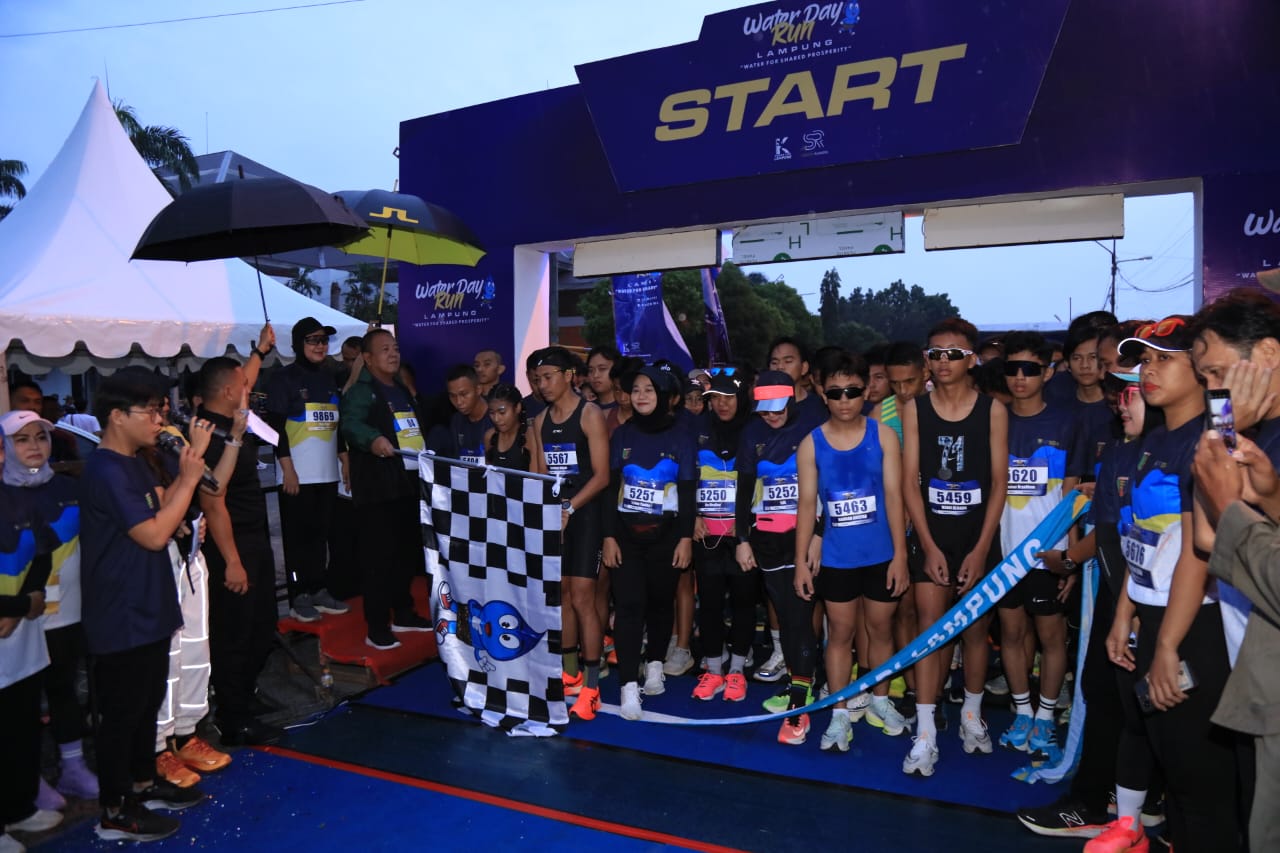 Peringati Hari Air Sedunia Tahun 2024, Gubernur Arinal Lepas Peserta WaterDay Run