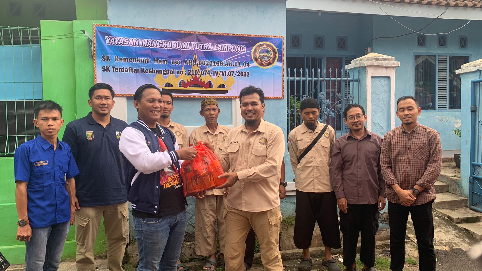 DPD KNPI Lampung Adakan Silahturahmi dengan Yayasan Mangkubumi Putra Lampung